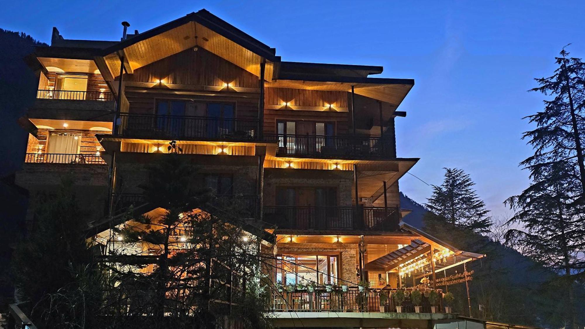 Hotel The Hillside à Kasol Extérieur photo